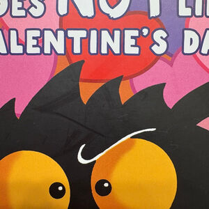 Bad Kitty Does NOT LIKE Valentine’s Day by Nick Bruel with 4 valentines cards